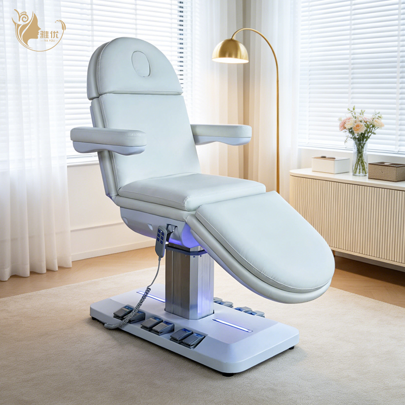Spa Wellness Beauty - เตียงนวดสปาดีไซน์ใหม่ เตียงเสริมความงามปรับระดับความสูงได้อัตโนมัติ พร้อมระบบทำความร้อน สำหรับศูนย์สุขภาพและความงาม