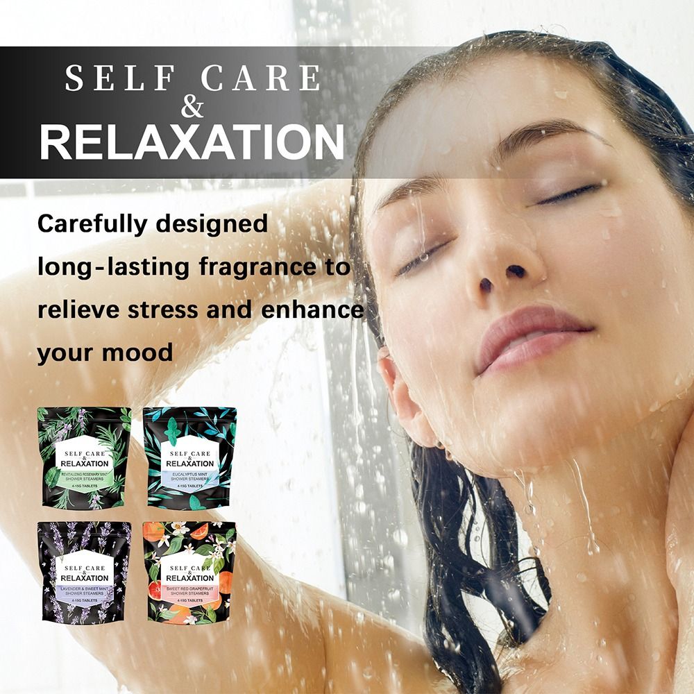 ชุดของขวัญเม็ดฟู่อาบน้ำ 4 เม็ด - Shower Steamer Tablet บทวิจารณ์และราคา