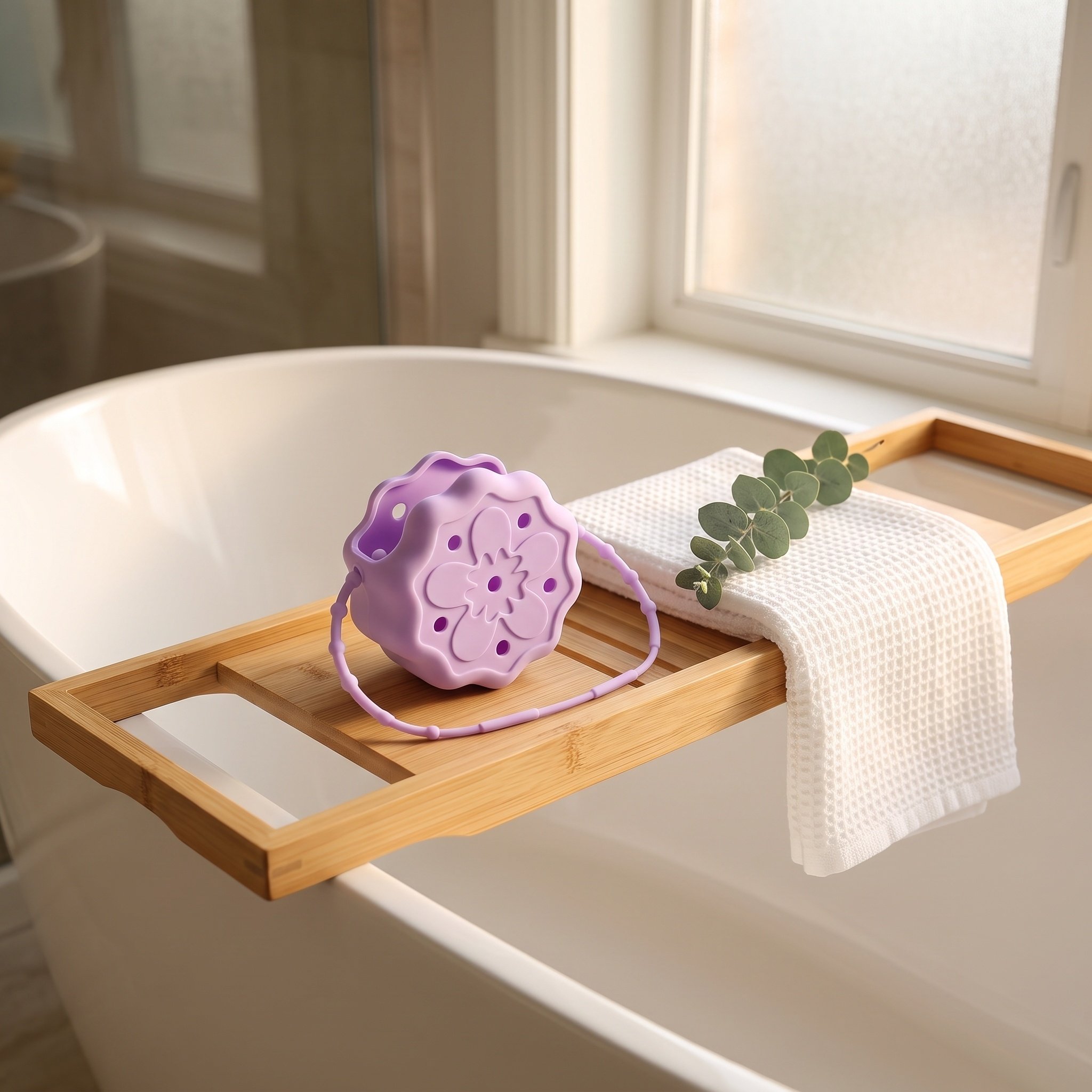 ถาดซิลิโคนแขวนสำหรับวางเม็ดน้ำ - Shower Steamer Tablet บทวิจารณ์และราคา