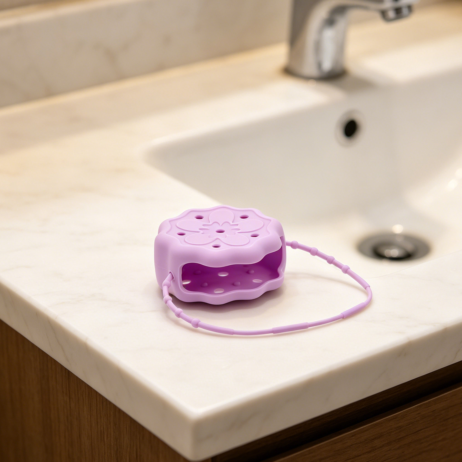 ถาดซิลิโคนแขวนสำหรับวางเม็ดน้ำ - Shower Steamer Tablet บทวิจารณ์และราคา