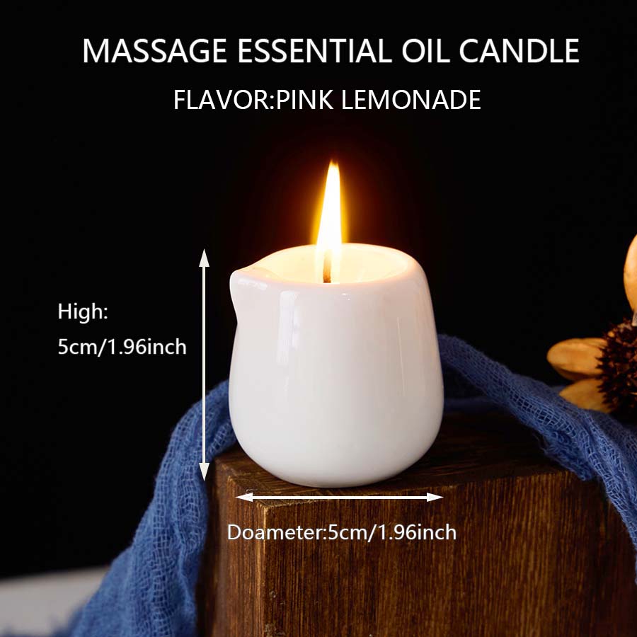 เทียนนวดเซรามิก กลิ่นเลมอนเนดช - Massage Candle Melting บทวิจารณ์และราคา