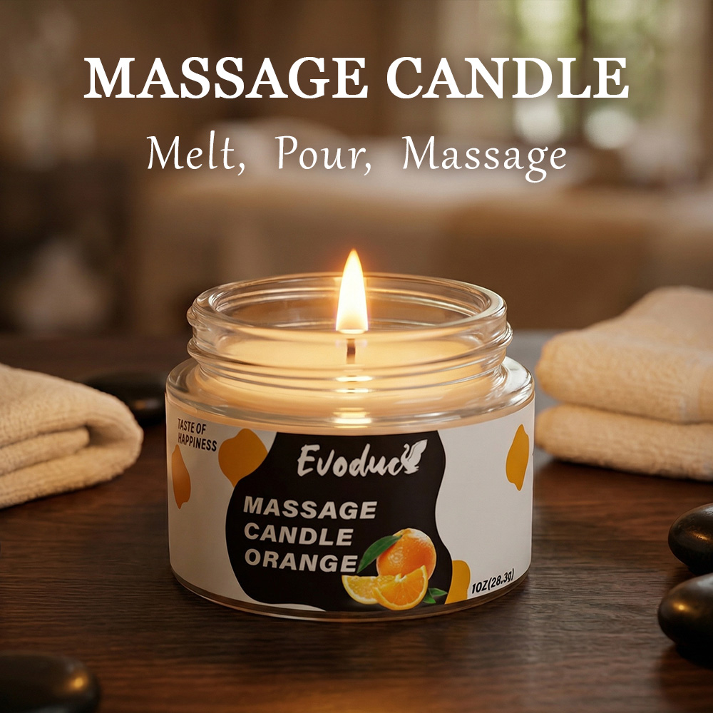เทียนน้ำมันนวดตัว กลิ่นส้มหวาน - Massage Candle Melting บทวิจารณ์และราคา