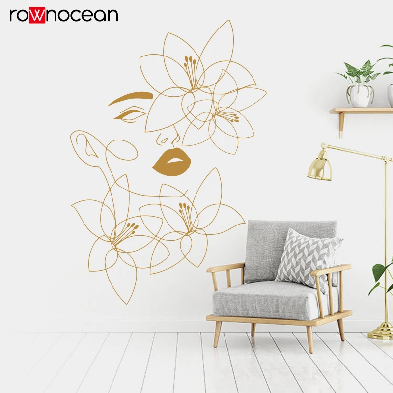 One Line Wall Decals Beauty Wa - Spa Wellness Beauty บทวิจารณ์และราคา