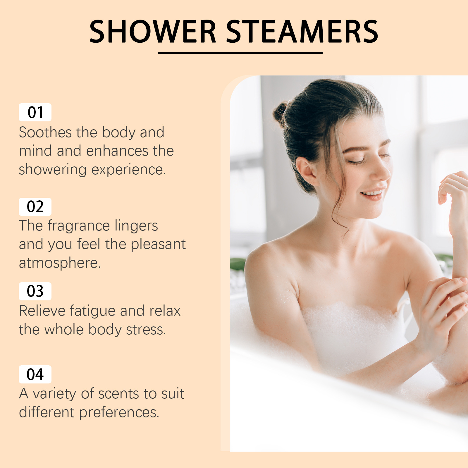 ชุดของขวัญเม็ดฟู่สำหรับอาบน้ำ  - Shower Steamer Tablet บทวิจารณ์และราคา