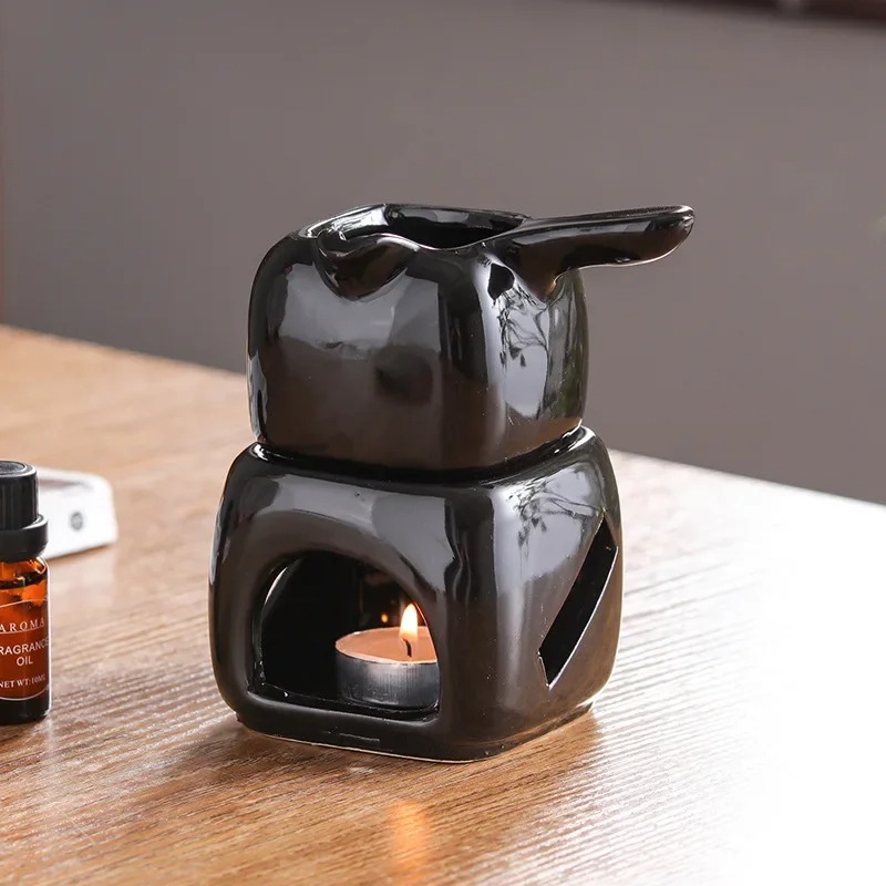 เตาเผาน้ำมันหอมระเหยเซรามิกขนา - Massage Candle Melting บทวิจารณ์และราคา