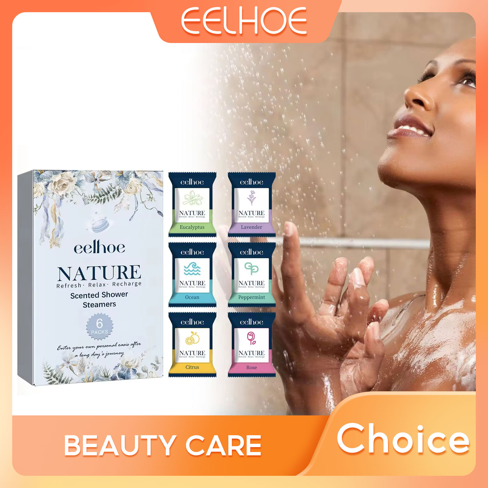 Eelhoe Relief เครื่องพ่นไอน้ำก - Shower Steamer Tablet บทวิจารณ์และราคา